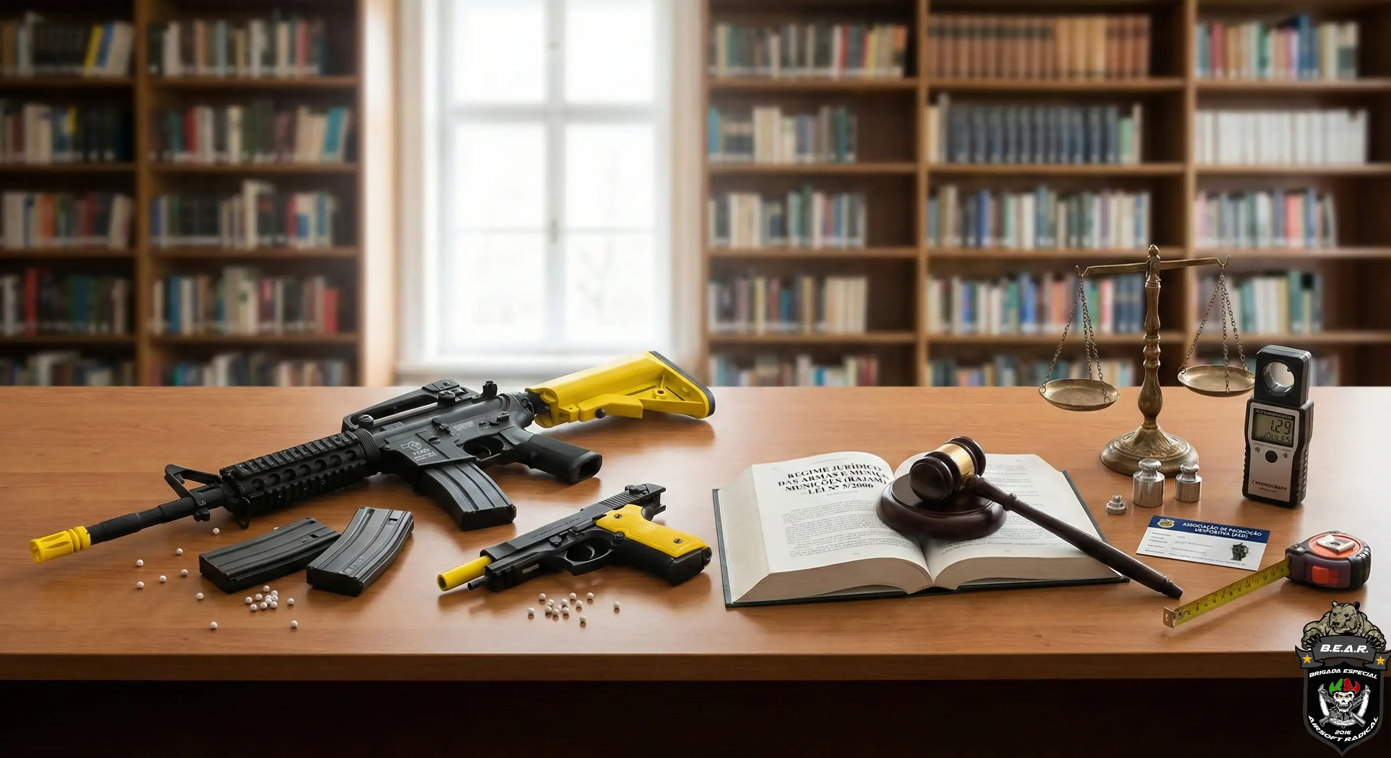 Sabe se a sua arma de Airsoft é legal aos olhos da PSP?